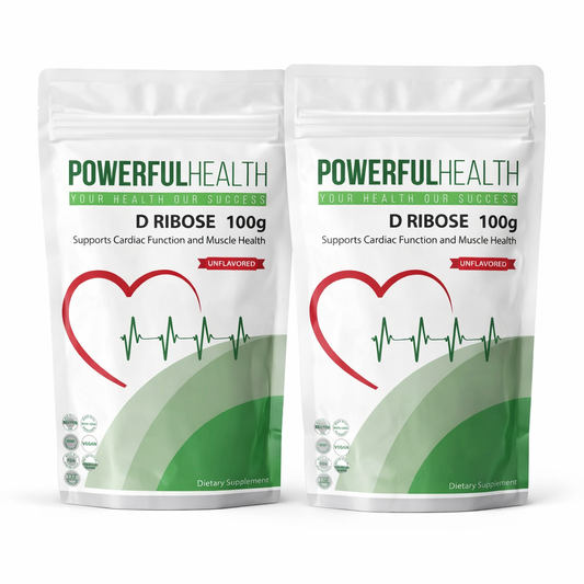 D-Ribose Powder – 100g | Pure, Unflavored, Non-GMO, Vegan