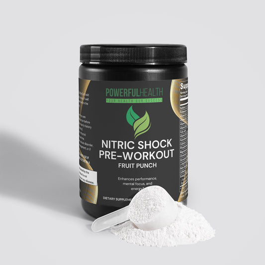 Nitric Shock Pre-Workout Powder (Fruit Punch)