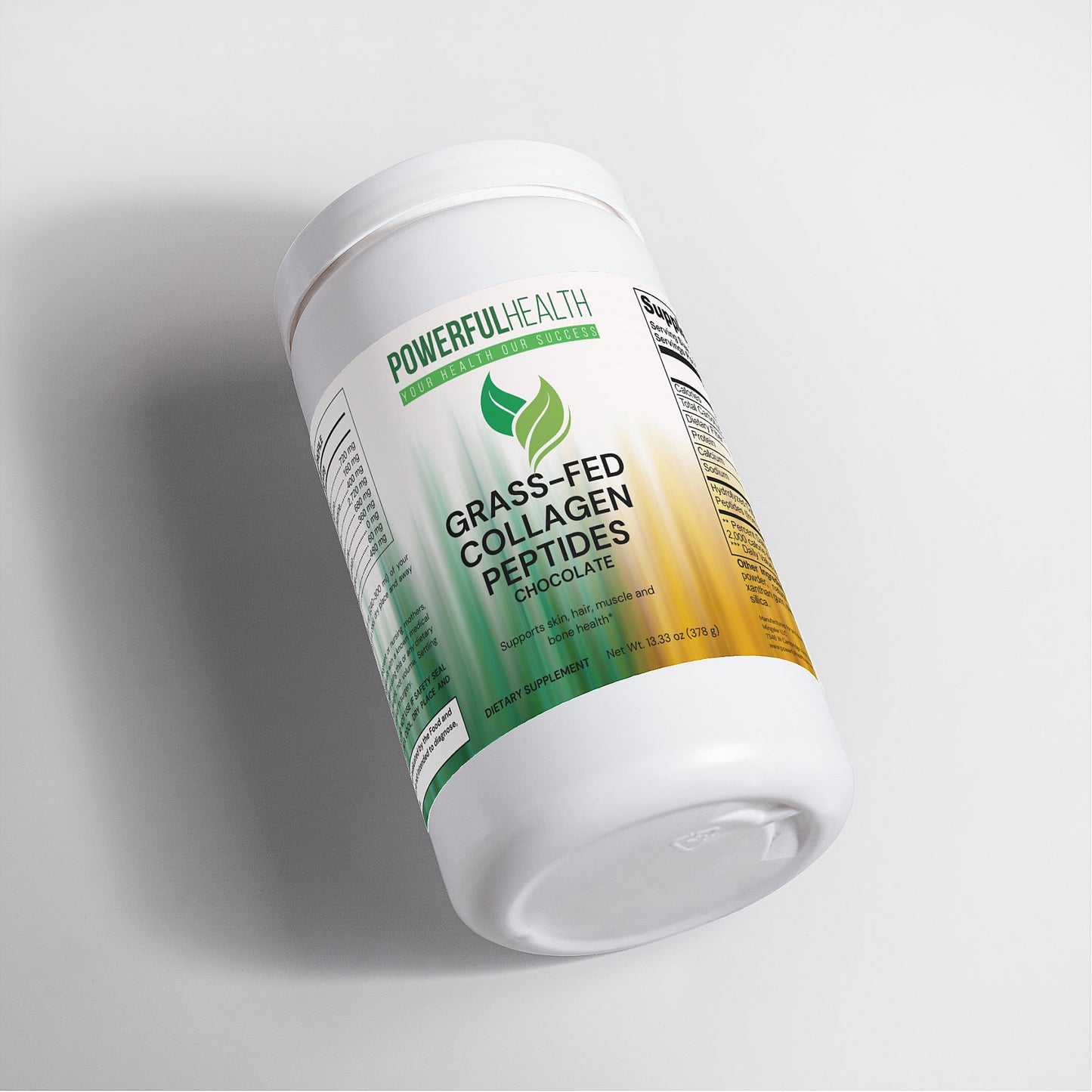 Grass-Fed Collagen Peptides Powder (Chocolate)