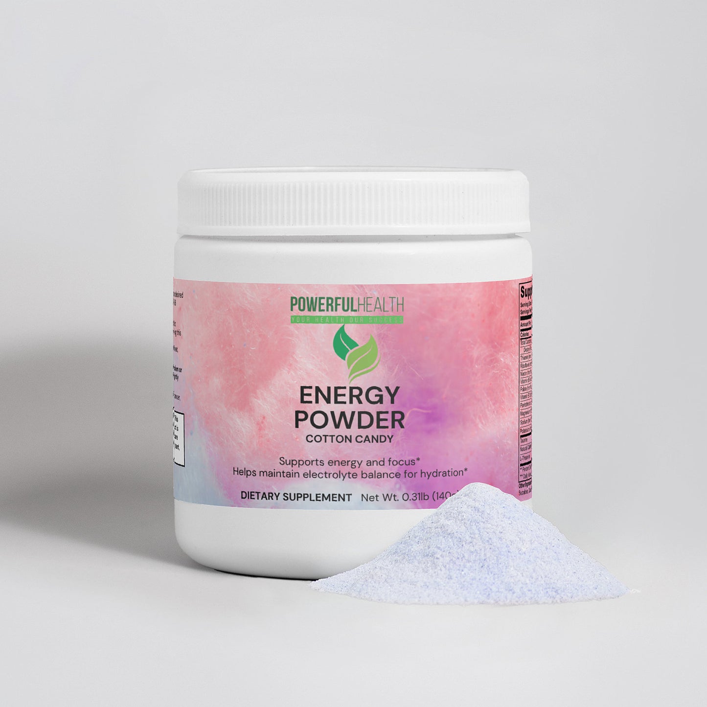 Energy Powder (Cotton Candy flavor)
