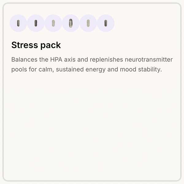 Stress pack